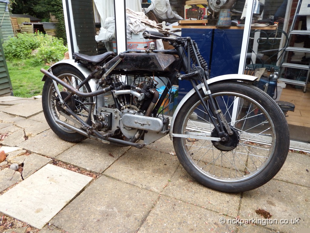 1921 Martinsyde 680 twin off the bench at last
