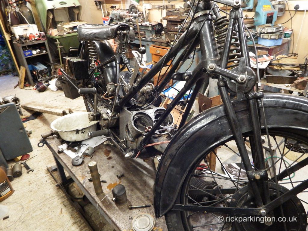 !928 Scott Flying Squirrel laid bare